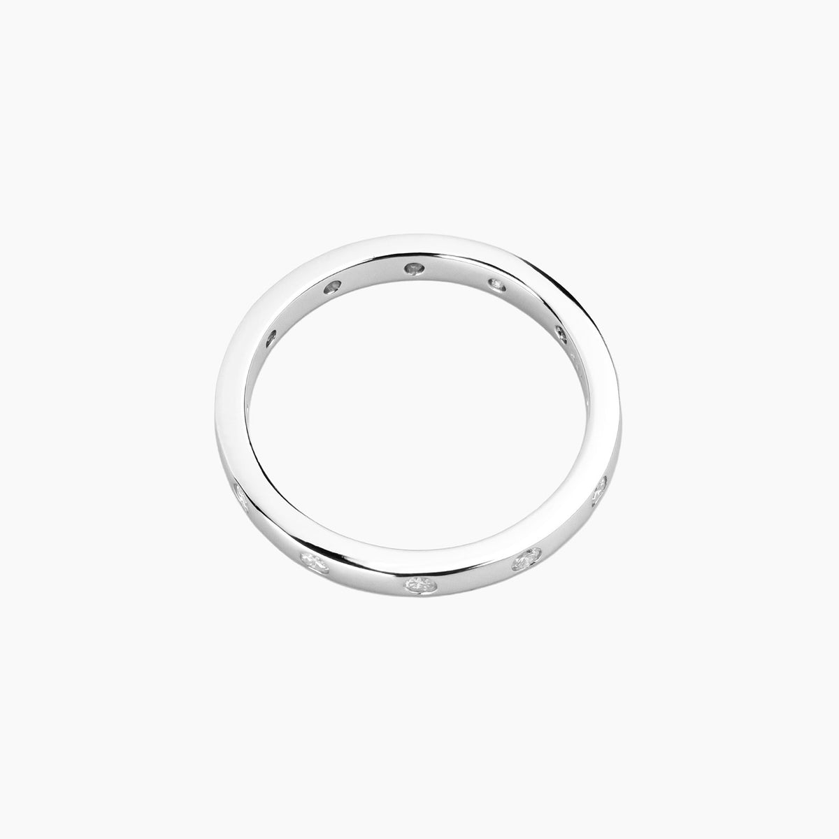 Flush Set Eternity Band