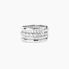 Moissanite Stacking Ring Set