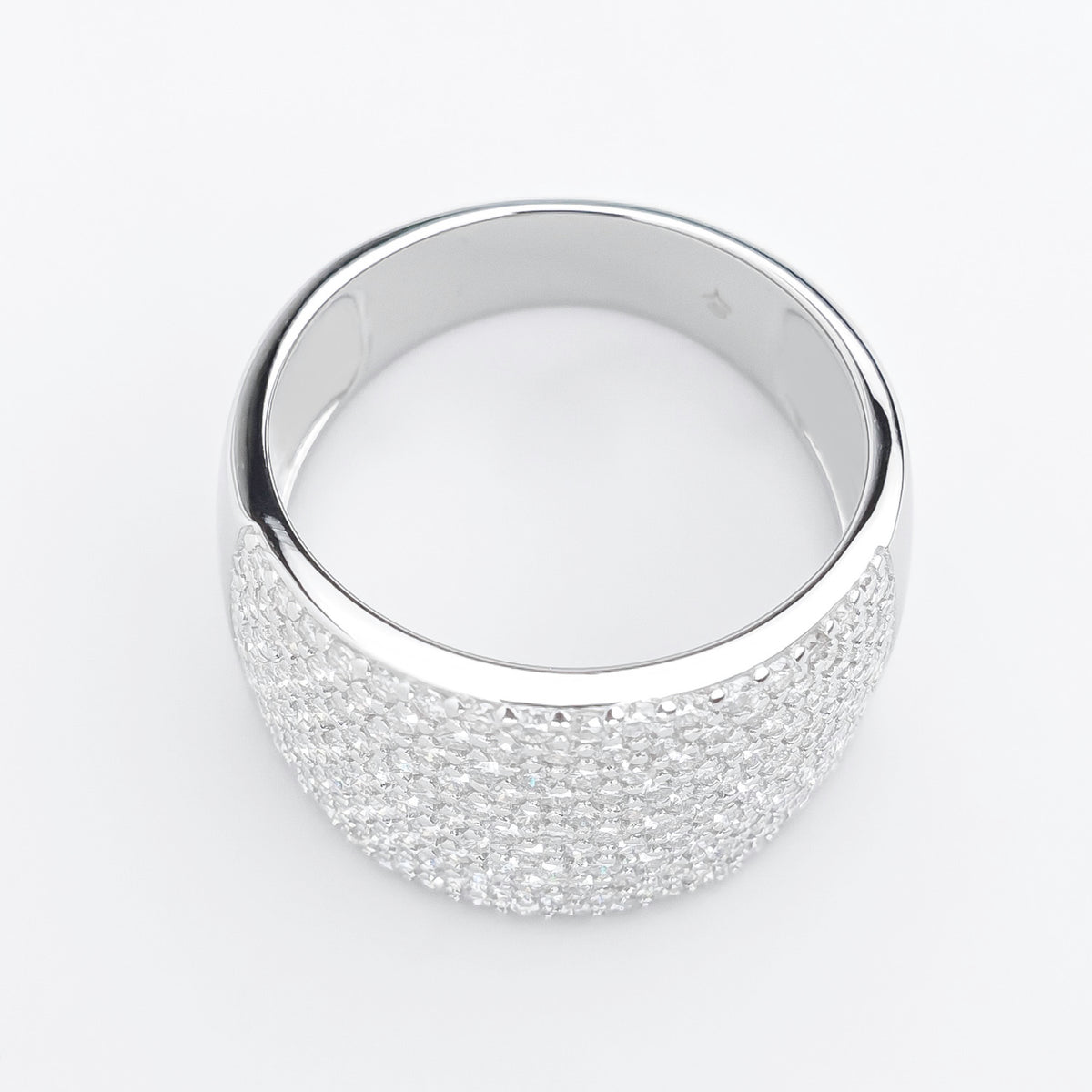 Pavé Radiance Wide Ring