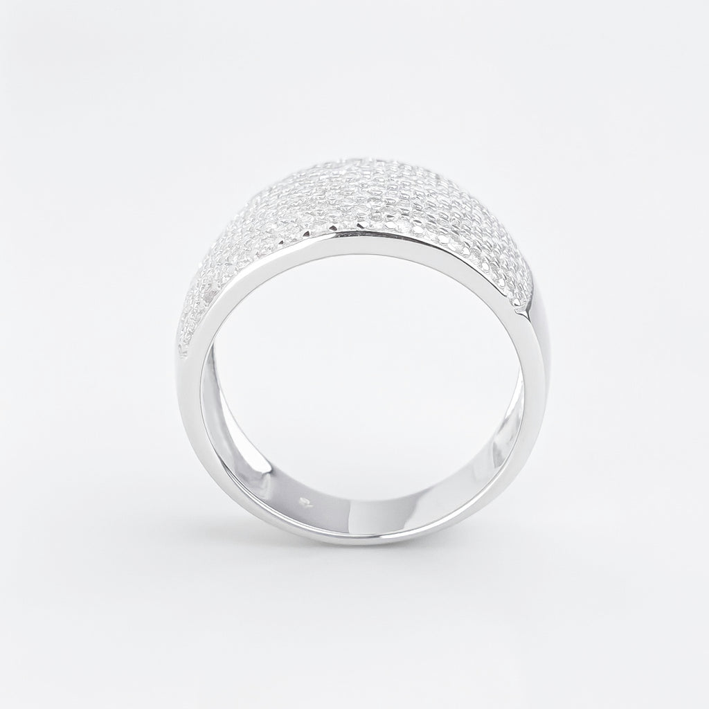Pavé Radiance Wide Ring