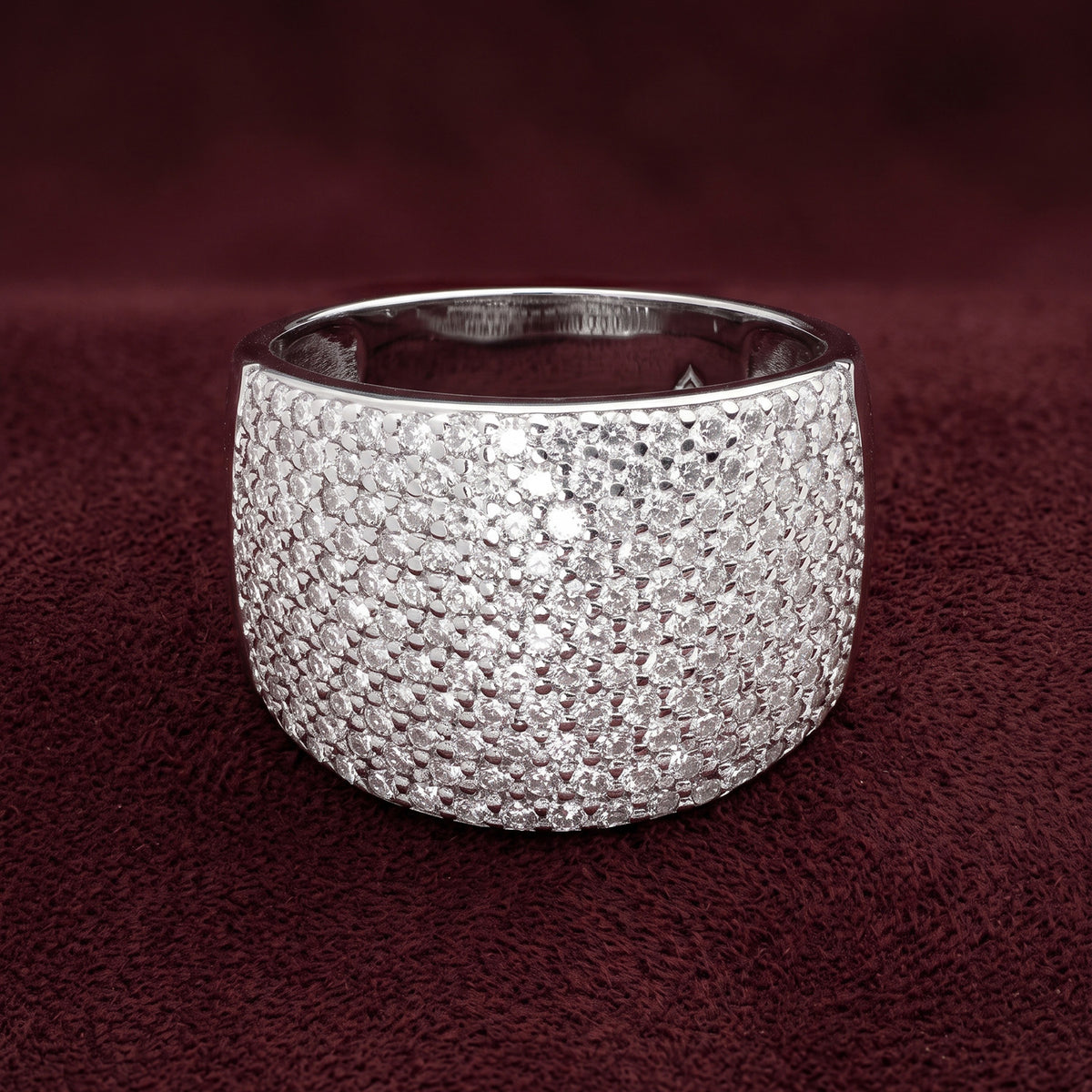 Pavé Radiance Wide Ring