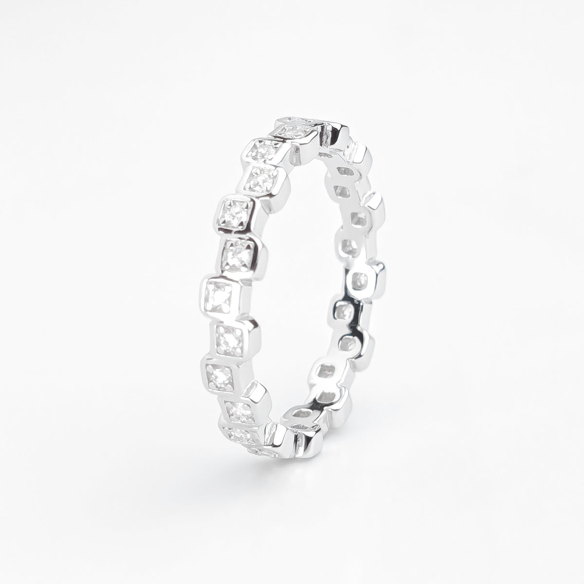 Linked Square-Set Ring