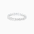 Bubble Glow Bezel Ring