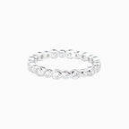 Bubble Glow Bezel Ring