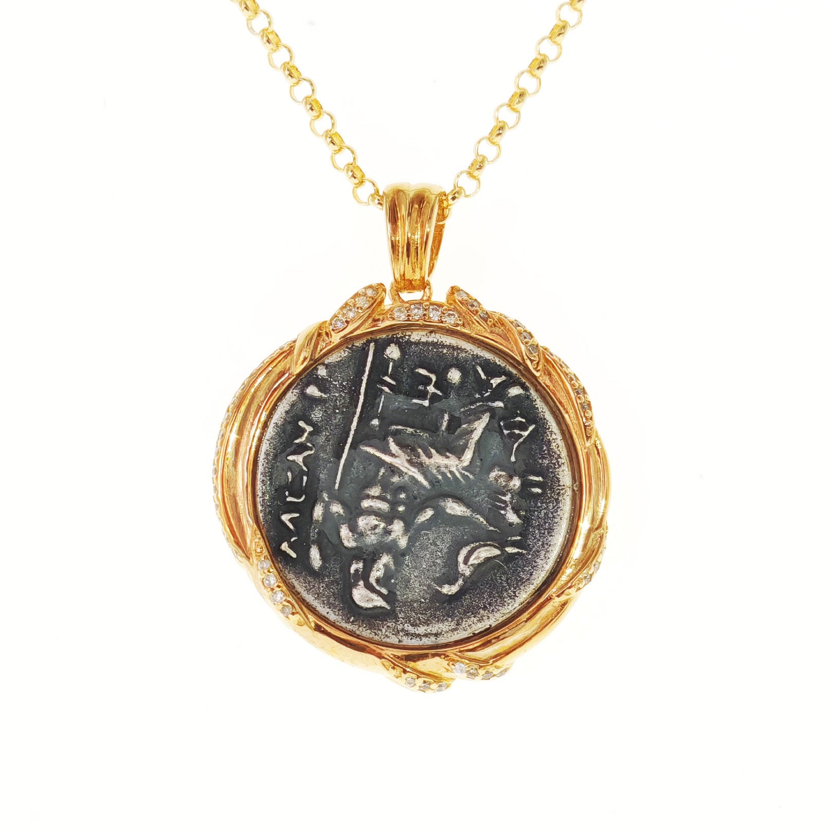 Hercules Coin Necklace