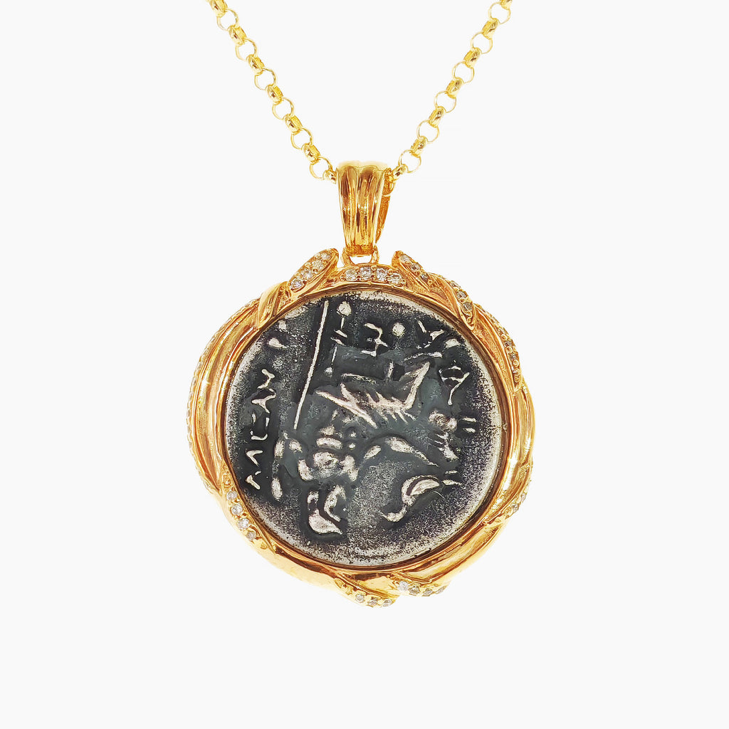 Hercules Coin Necklace