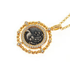 Lion Coin Necklace