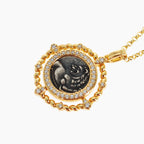Lion Coin Necklace
