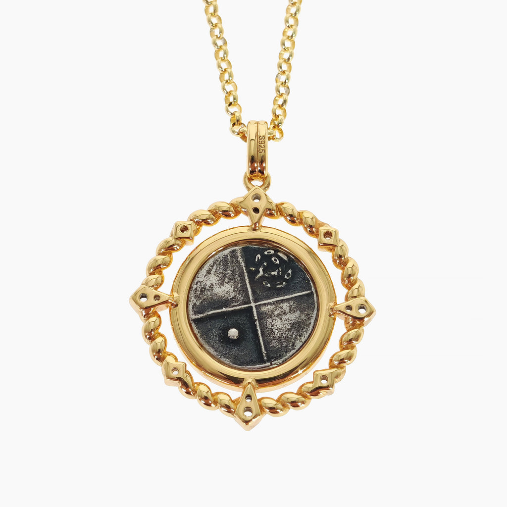Lion Coin Necklace