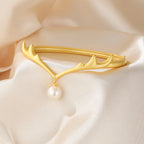 Freshwater Pearl Antlers Bangle PB1001