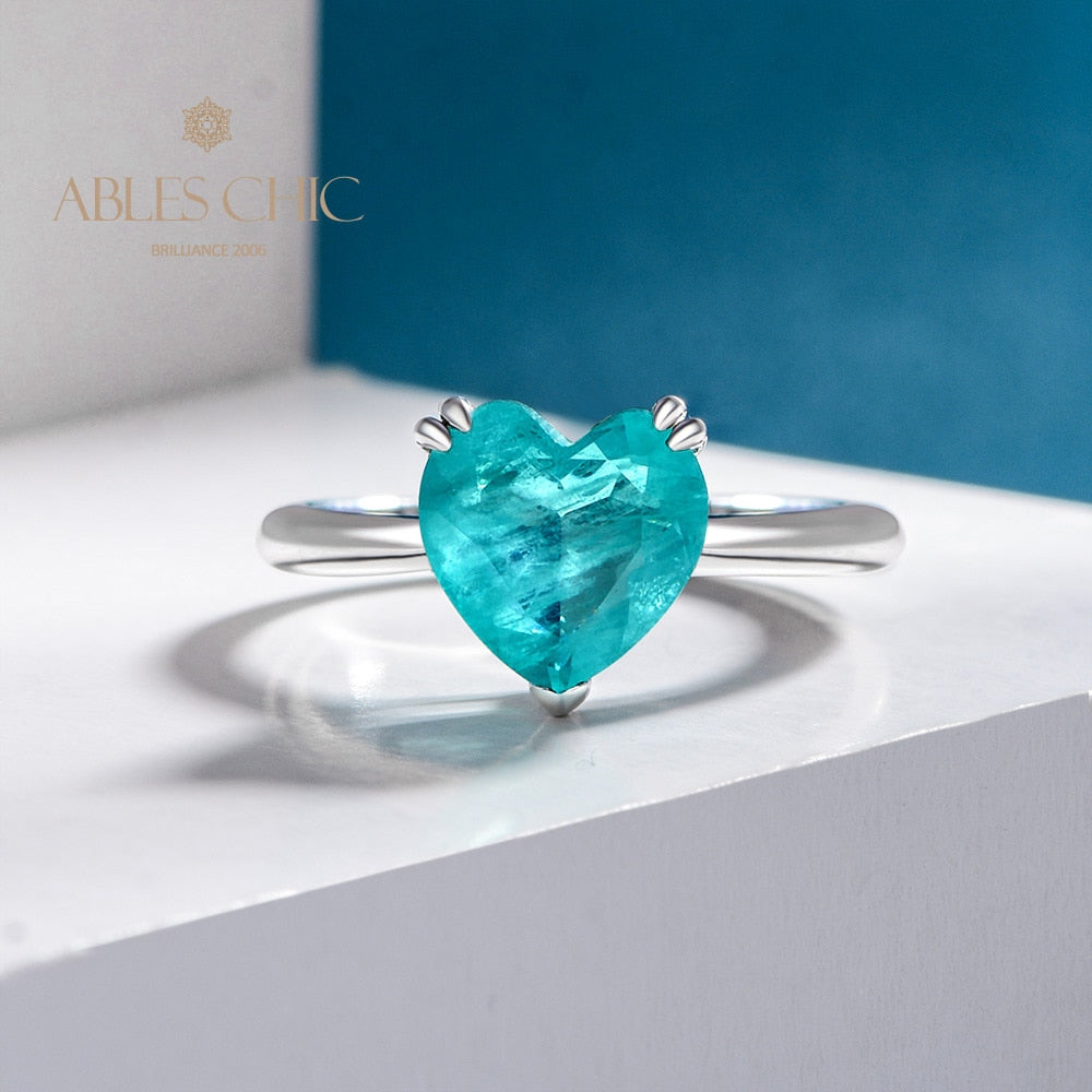 Paraiba Engagement Ring R0388