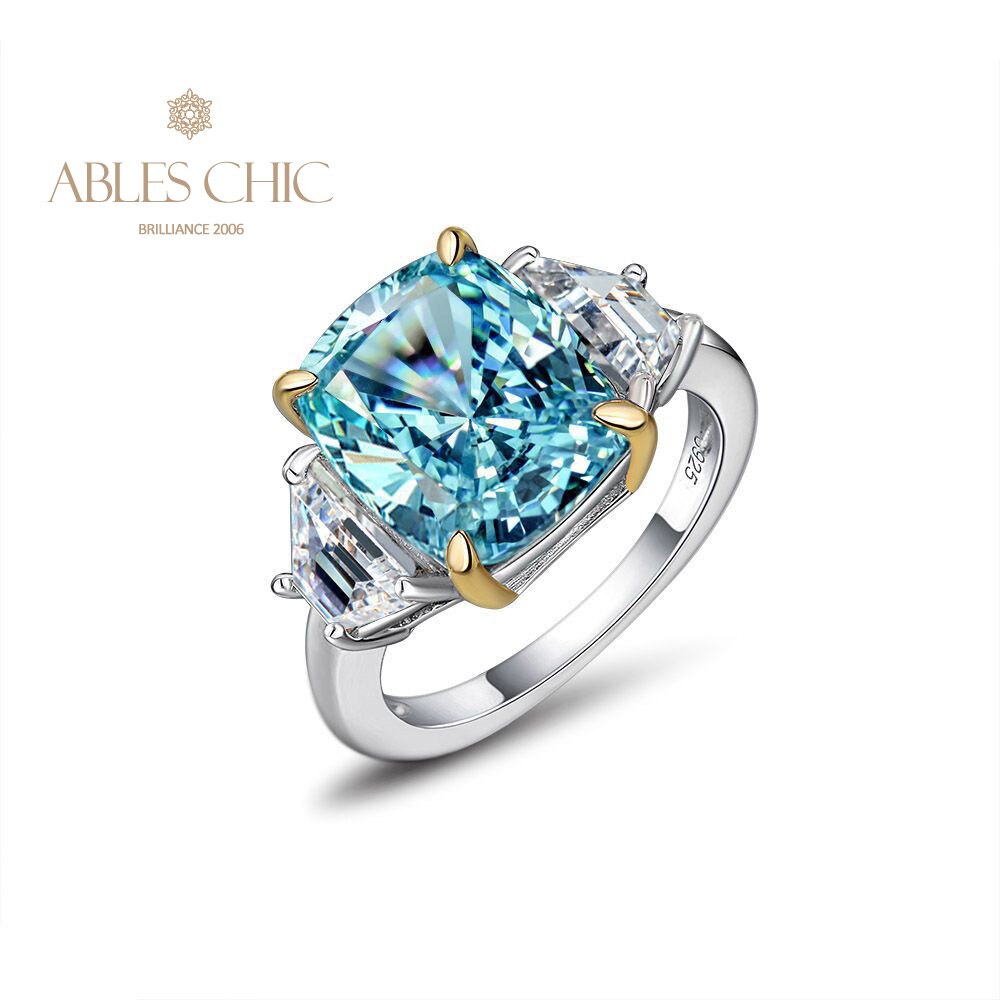 Aquamarine Wedding Ring R0302