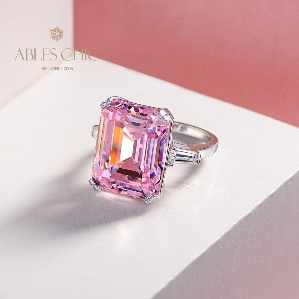 Emerald Cut Citrine Ring R1243