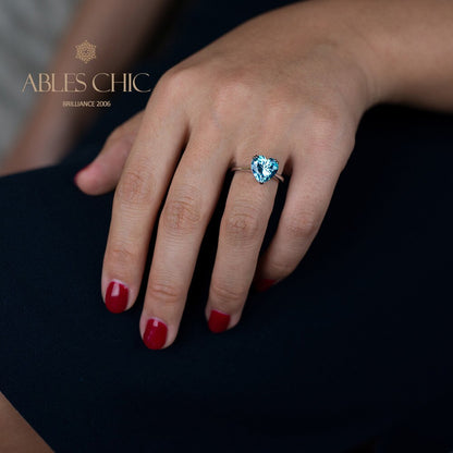 Paraiba Engagement Ring R0388