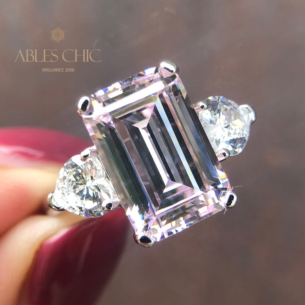 Lab Paraiba Engagement Ring R0878