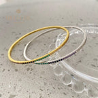 Narrow Rainbow Bangle B0879