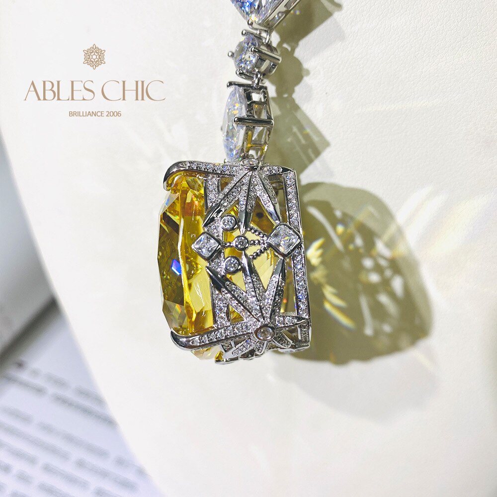 Gigantic Citrine Wedding Necklace B0481