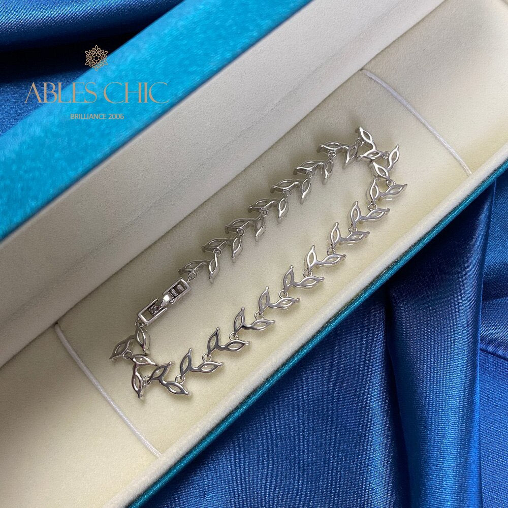 Marquise Leaf Bracelet B0827