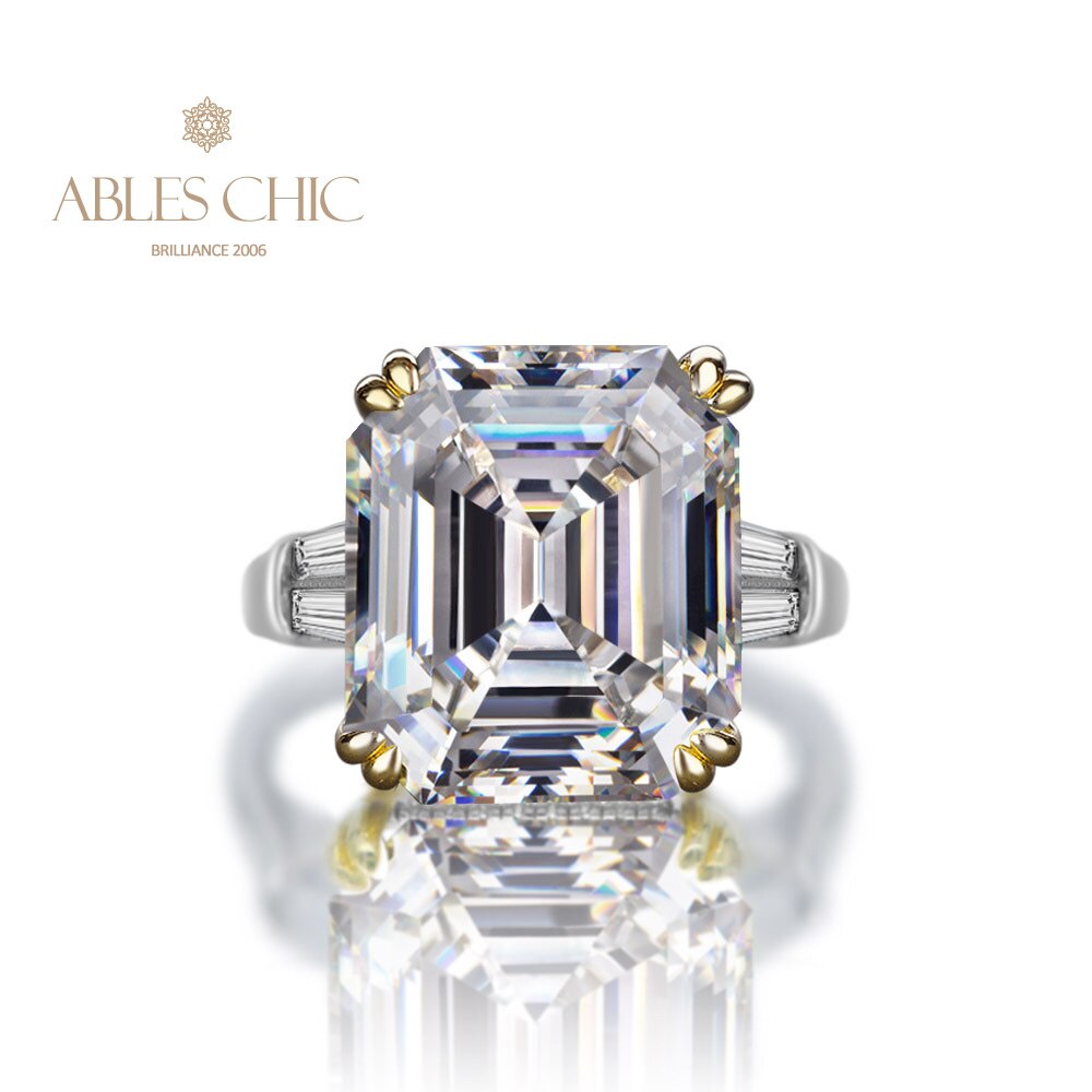 Asscher Amethyst Ring R0377