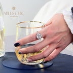 Octagon Tanzanite Wedding Ring R0324