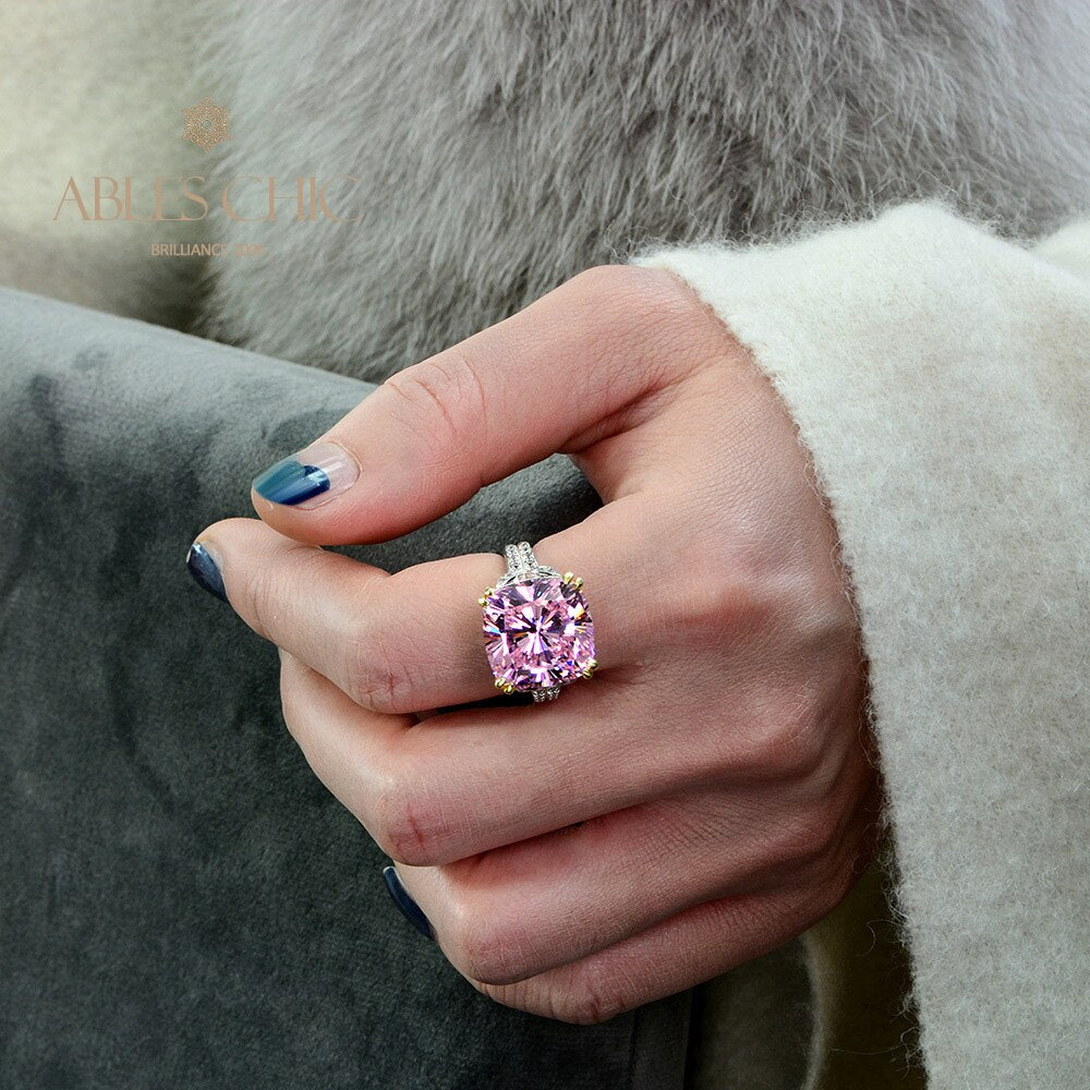 Bague de fiançailles Kunzite R0357