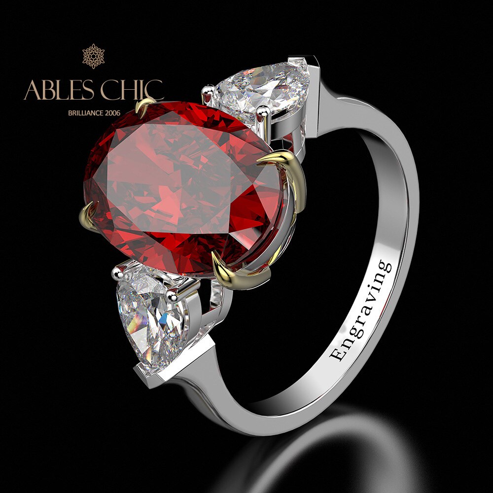 Lab Paraiba Wedding Ring R0871