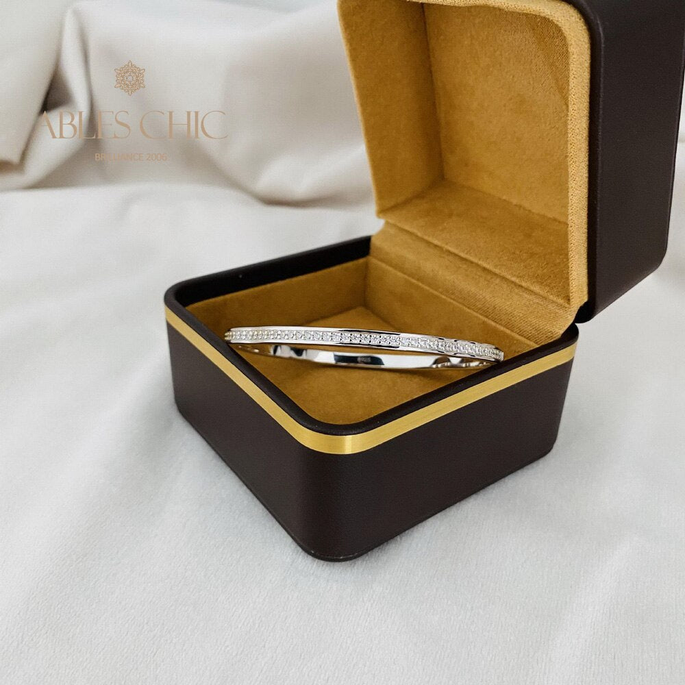 Wavy Bling Stack Bangle B0878