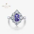 Amethyst Wedding Ring R1207