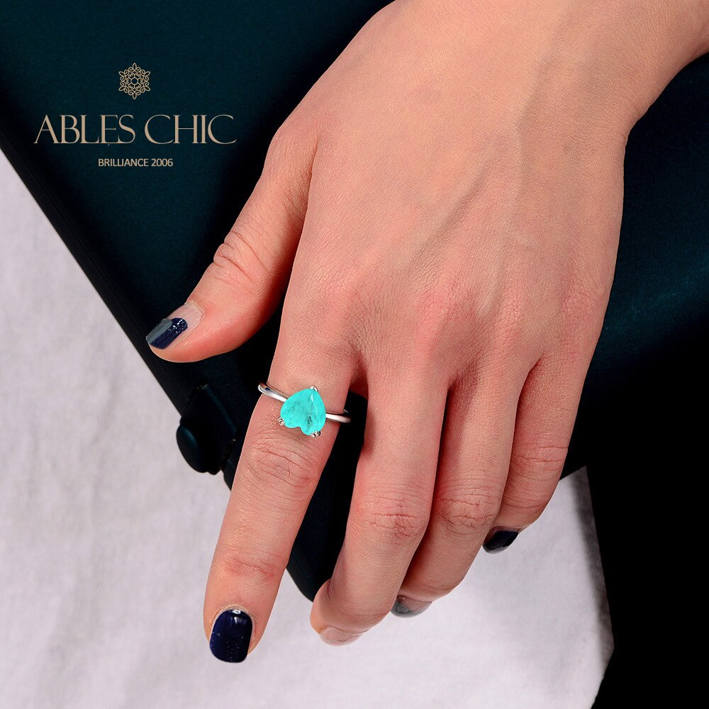 Bague de fiançailles Paraiba R0388