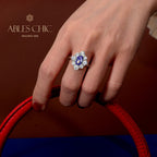 Amethyst Wedding Ring R1207