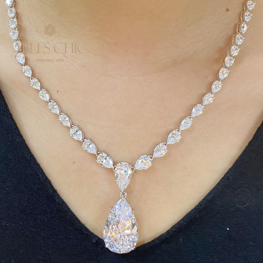 White Tourmaline Brides Necklace B0507