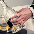 Octagon Tanzanite Wedding Ring R0324