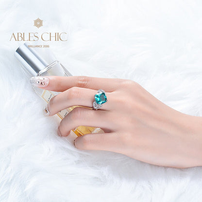 Bague d'humeur apatite R1571