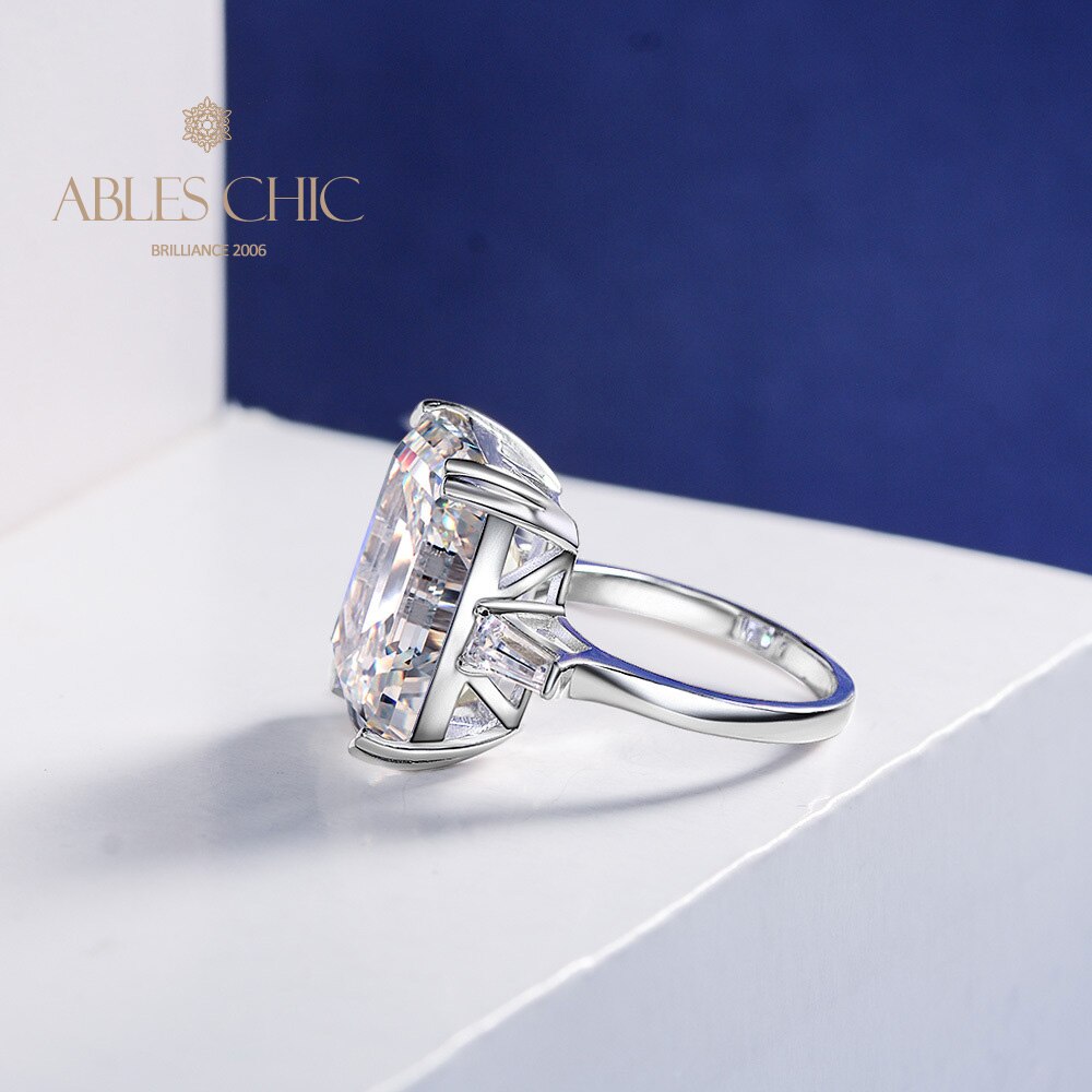 Emerald Cut Citrine Ring R1243