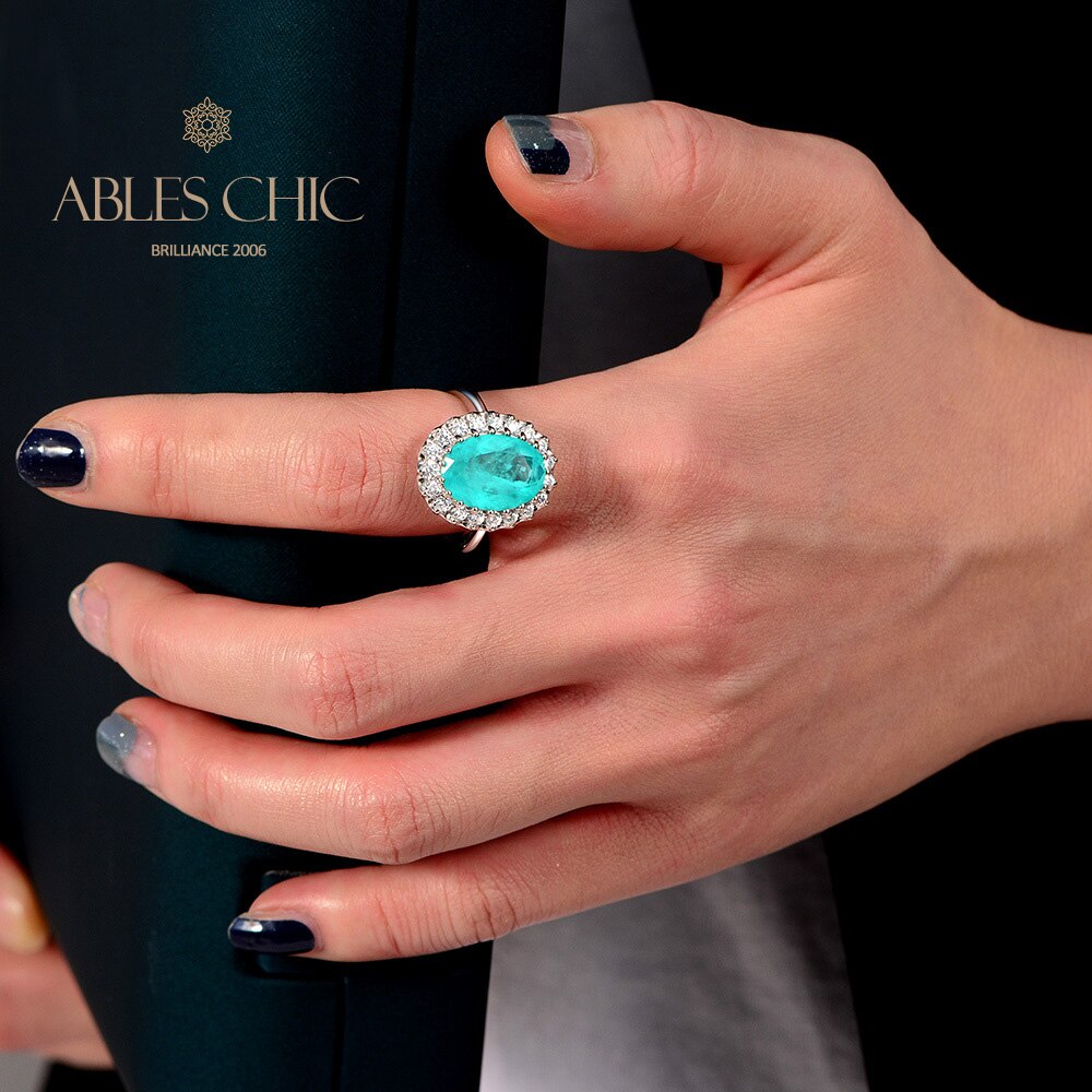 Paraiba Statement Ring R0320