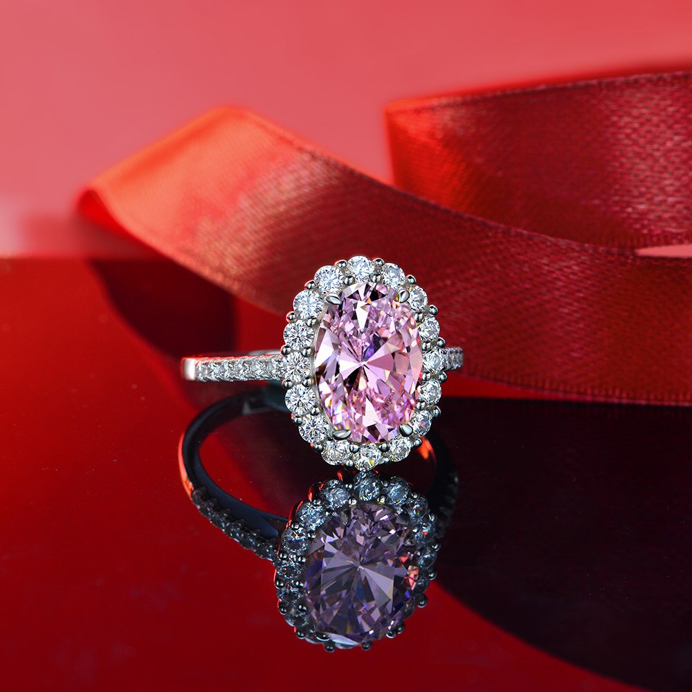 Oval Citrine Engagement Ring R1021