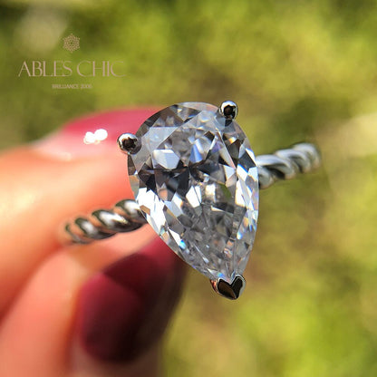 Gemstone Solitaire Engagement Ring R0892