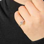 Micro Pave Solitaire Ring