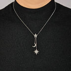 Celestial Moissanite Y-Necklace