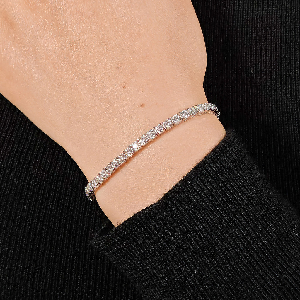 Moissanite Tennis Bracelet