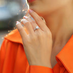 Micro Pave Solitaire Ring