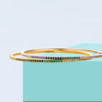 Narrow Rainbow Bangle B0879