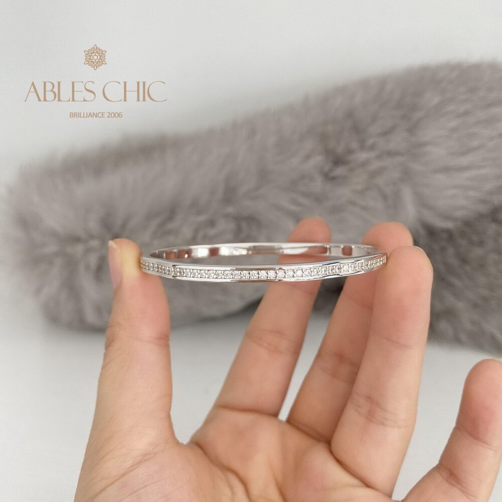 Wavy Bling Stack Bangle B0878