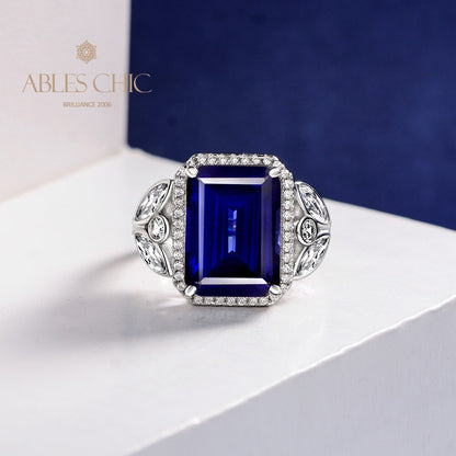 Sapphire Tanzanite Bridal Ring R1274