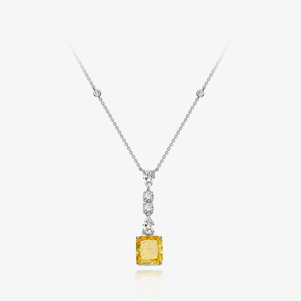 Citrine Chanderlier Pendant P0650