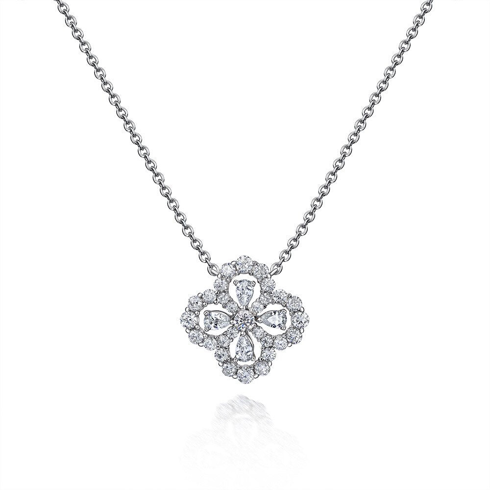 Beryl Clover Pendant P0682