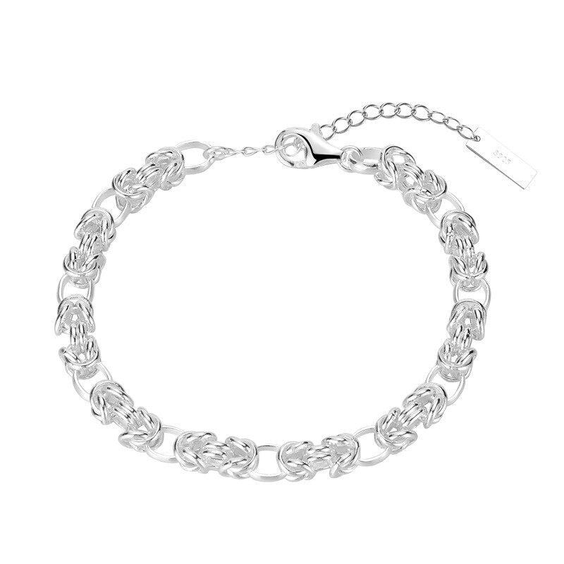 Heavy Korean Links Bracelet B1023