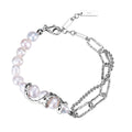 Baroque Pearls Irregular Links Bracelet B1020