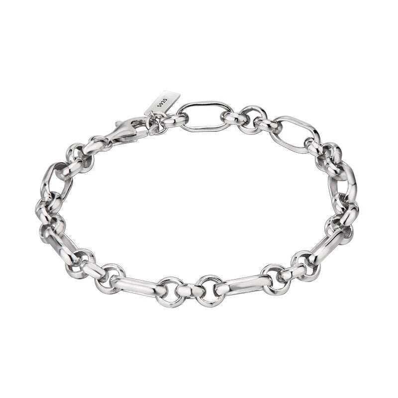 Rolo Chain Statement Bracelet B1042