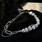 Baroque Pearls Irregular Links Bracelet B1020
